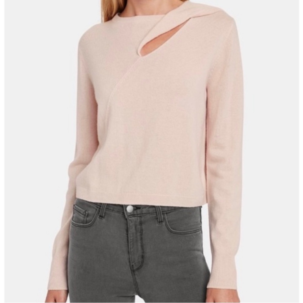 ALC cashmere twist sweater size S